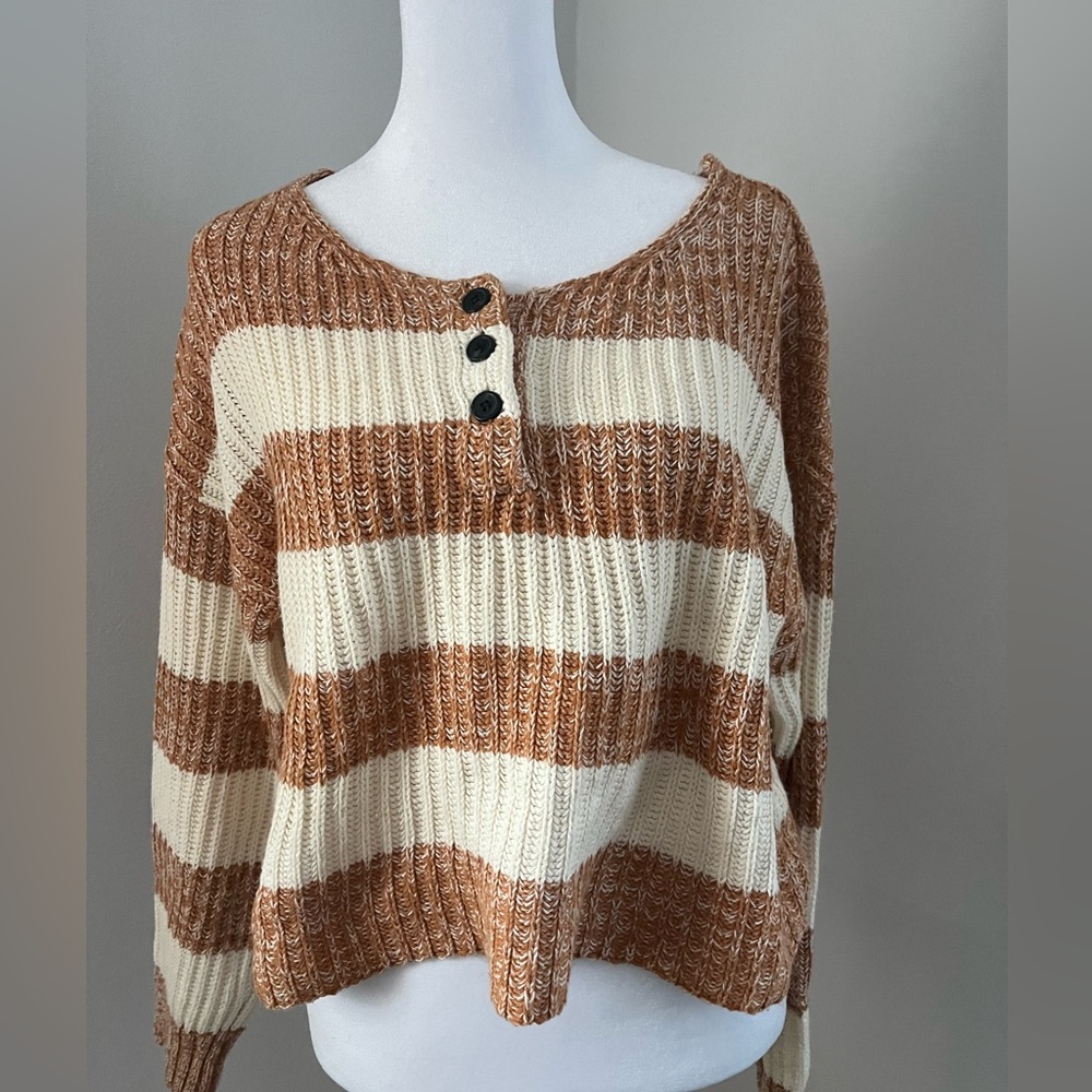 Knit Hem and Thread sweater